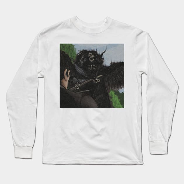 Death Long Sleeve T-Shirt by MondoDellamorto